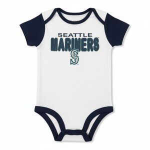 Seattle Mariners MLB Bodysuit 0/3 Months, MLB Baby, Spring Training,Baby creeper
